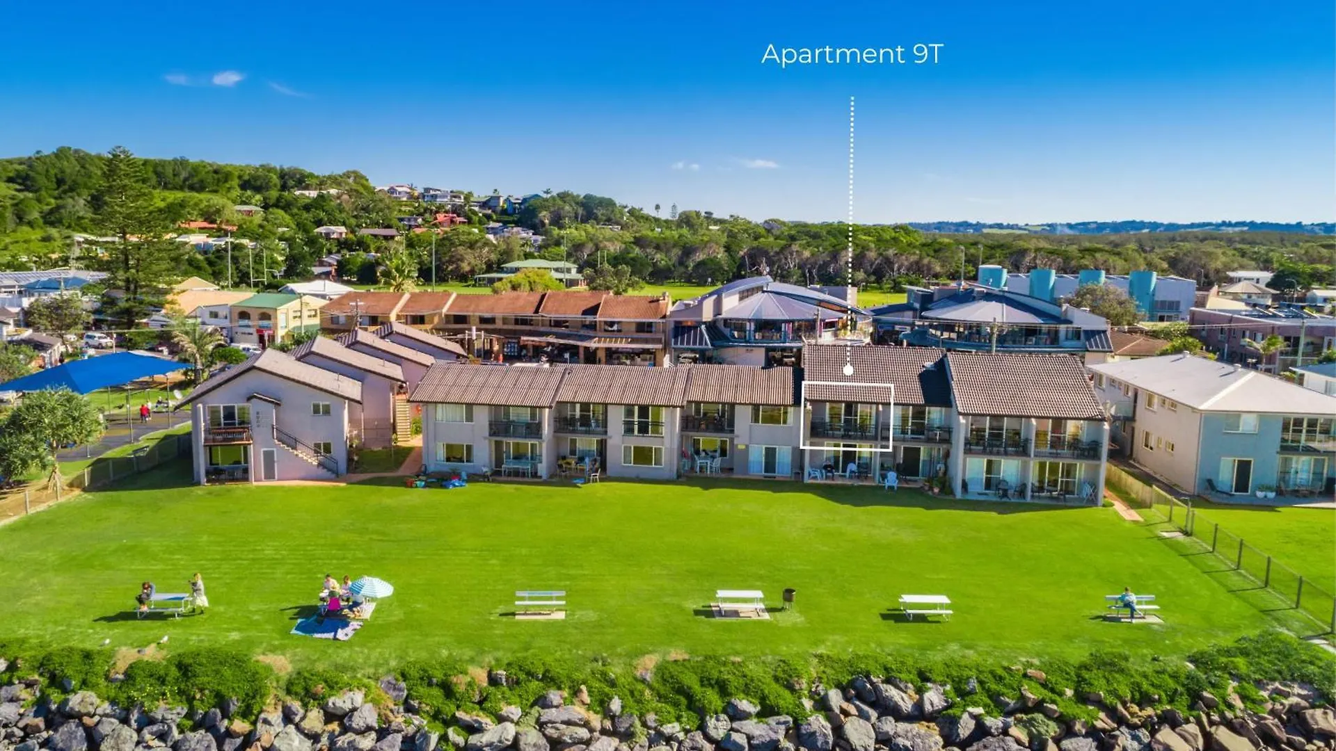 Absolute Beachfront Apartment 9T Lennox Head